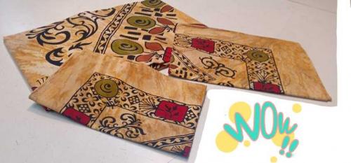 BEDSHEET MEERUT PRINTED 90X108 2 PILLOW COVER